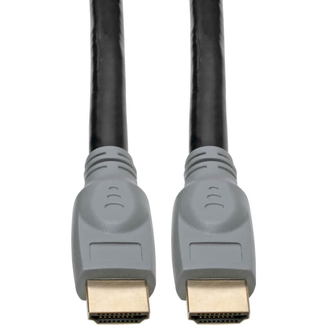 Tripp Lite by Eaton 4K HDMI Cable (M/M) - 4K 60 Hz HDR 4:4:4 Gripping Connectors Black 25 ft. - P568-025-2A