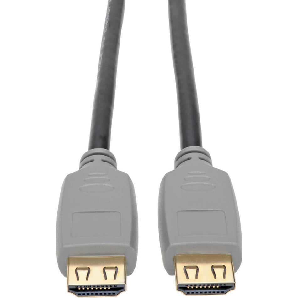 Eaton Tripp Lite Series 4K HDMI Cable (M/M) - 4K 60 Hz, HDR, 4:4:4, Gripping Connectors, Black, 2 m - P568-02M-2A