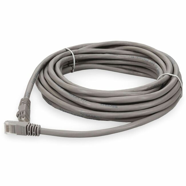 AddOn 20ft RJ-45 (Male) to RJ-45 (Male) Straight Gray Cat6 UTP PVC Copper Patch Cable - ADD-20FCAT6-GY