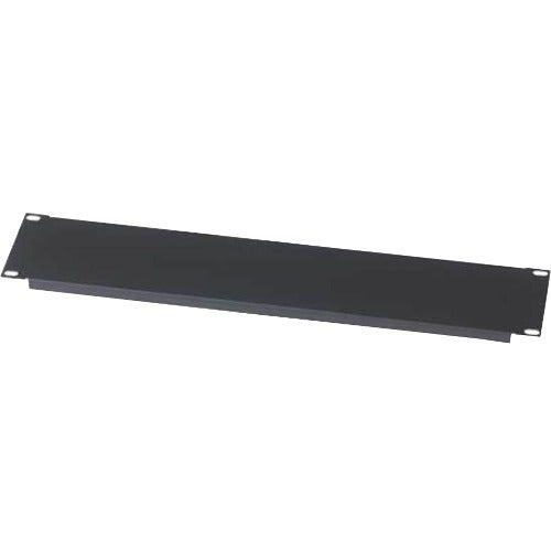 Sanus Component Series 1RU Rack Blank Panel - Flanged Blank Panel - Black - CASBP1-B1