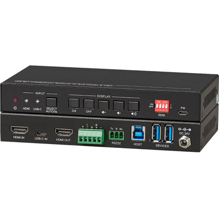 KanexPro 2x1 USB-C & HDMI Auto Switcher with Video Conferencing Support - SW-2X14KUSBC