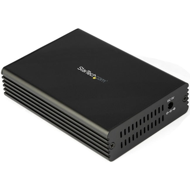 StarTech.com 10GbE Fiber Ethernet Media Converter 10GBASE-T- SFP to RJ45 Single Mode/Multimode Fiber to Copper Bridge 10Gbps Network - MCM10GSFP