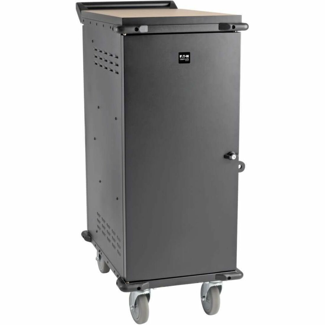Eaton Tripp Lite Series 21-Device AC Charging Cart for Laptops and Chromebooks - 120V, NEMA 5-15P, 10 ft. (3.05 m) Cord, Black - CSC21AC