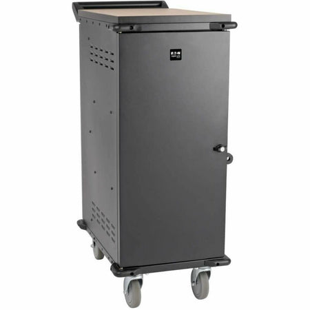 Eaton Tripp Lite Series 27-Device AC Charging Cart for Laptops and Chromebooks - 120V, NEMA 5-15P, 10 ft. (3.05 m) Cord, Black - CSC27AC