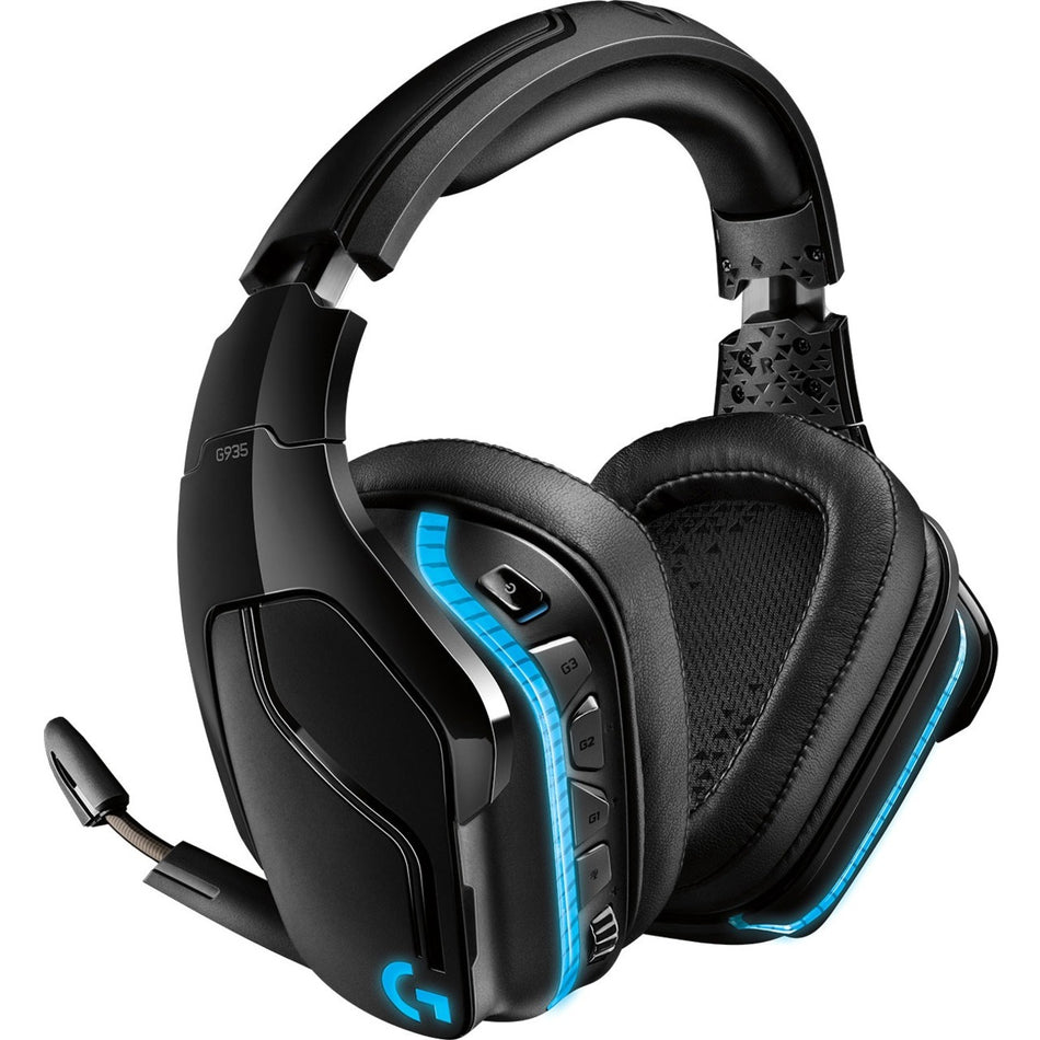 Logitech G935 Wireless 7.1 Surround Lightsync Gaming Headset - 981-000742