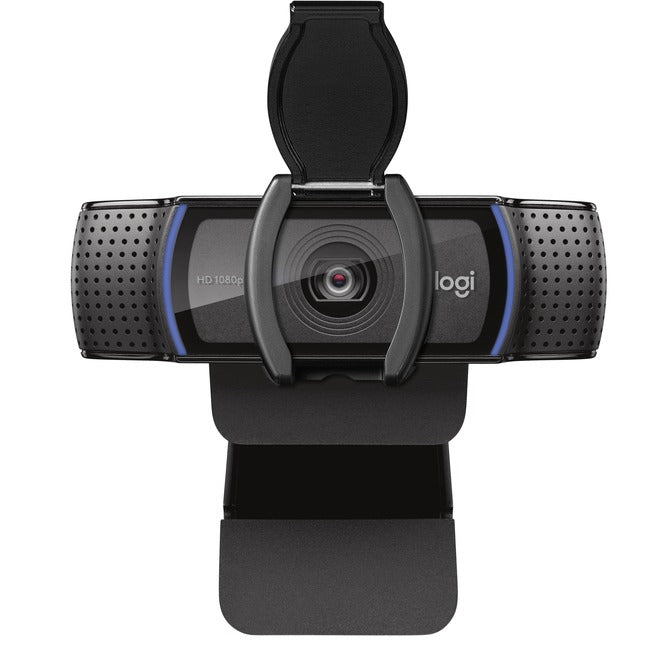 Logitech C920S Webcam - 2.1 Megapixel - 30 fps - USB 3.1 - 1 Pack(s) - 960-001257