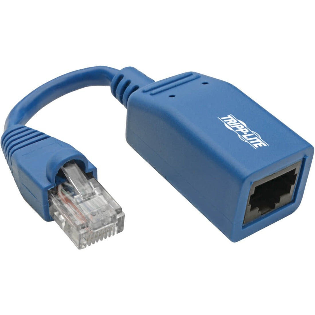 Tripp Lite by Eaton Cisco Console Rollover Cable Adapter (M/F) - RJ45 to RJ45, Blue, 5 in - N034-05N-BL