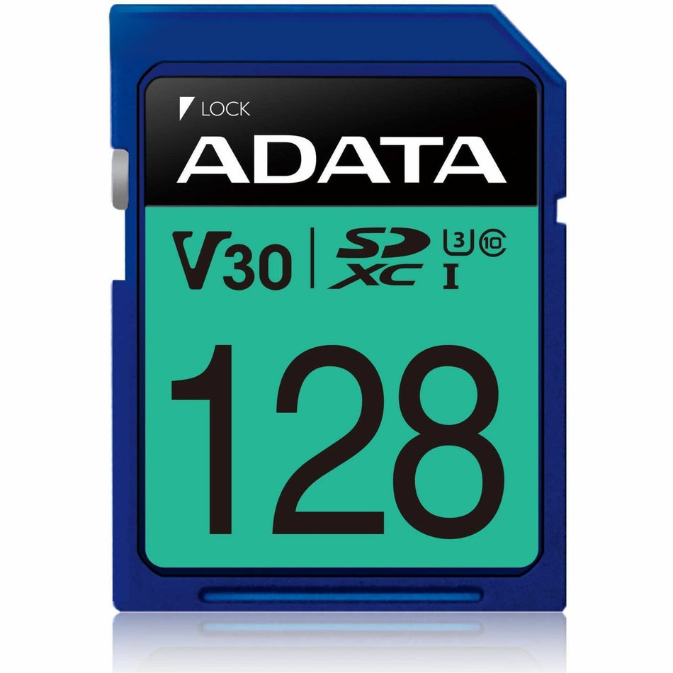 Adata Premier Pro 128 GB Class 10/UHS-I (U3) V30 SDXC - ASDX128GUI3V30S-R