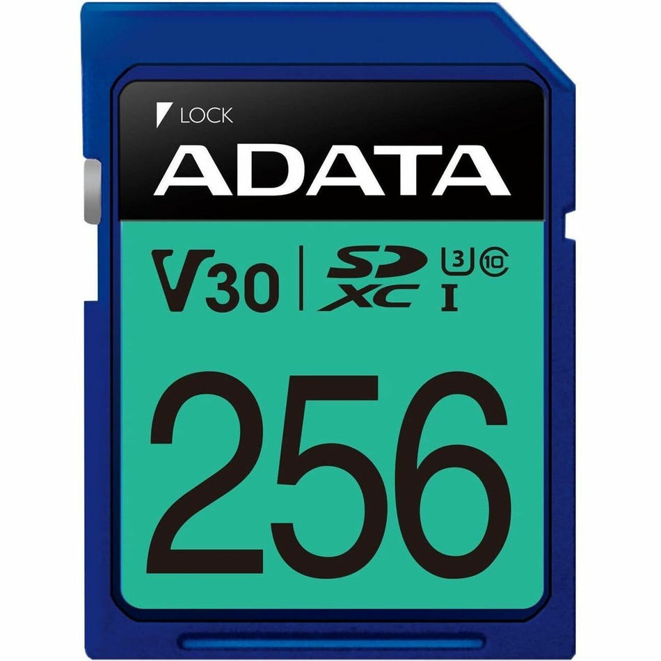 Adata Premier Pro 256 GB Class 10/UHS-I (U3) V30 SDXC - ASDX256GUI3V30S-R