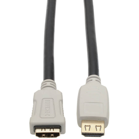 Eaton Tripp Lite Series High-Speed HDMI Extension Cable (M/F) - 4K 60 Hz, HDR, 4:4:4, Gripping Connector, 15 ft. - P569-015-2B-MF