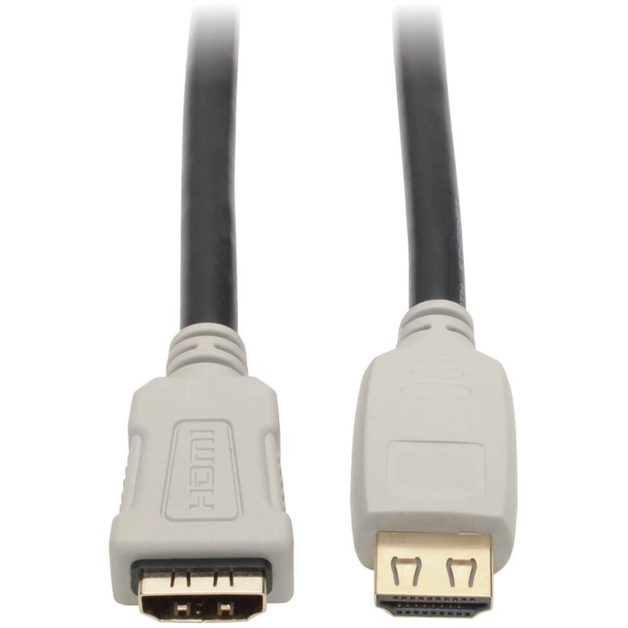 Eaton Tripp Lite Series High-Speed HDMI Extension Cable (M/F) - 4K 60 Hz, HDR, 4:4:4, Gripping Connector, 3 ft. - P569-003-2B-MF