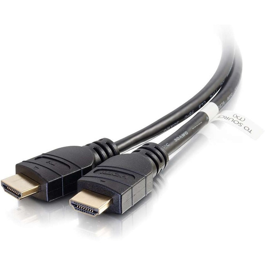 C2G 25ft Active High Speed HDMI Cable - 4K HDMI Cable - In-Wall CL3-Rated - 4K 60Hz - M/M - 41413