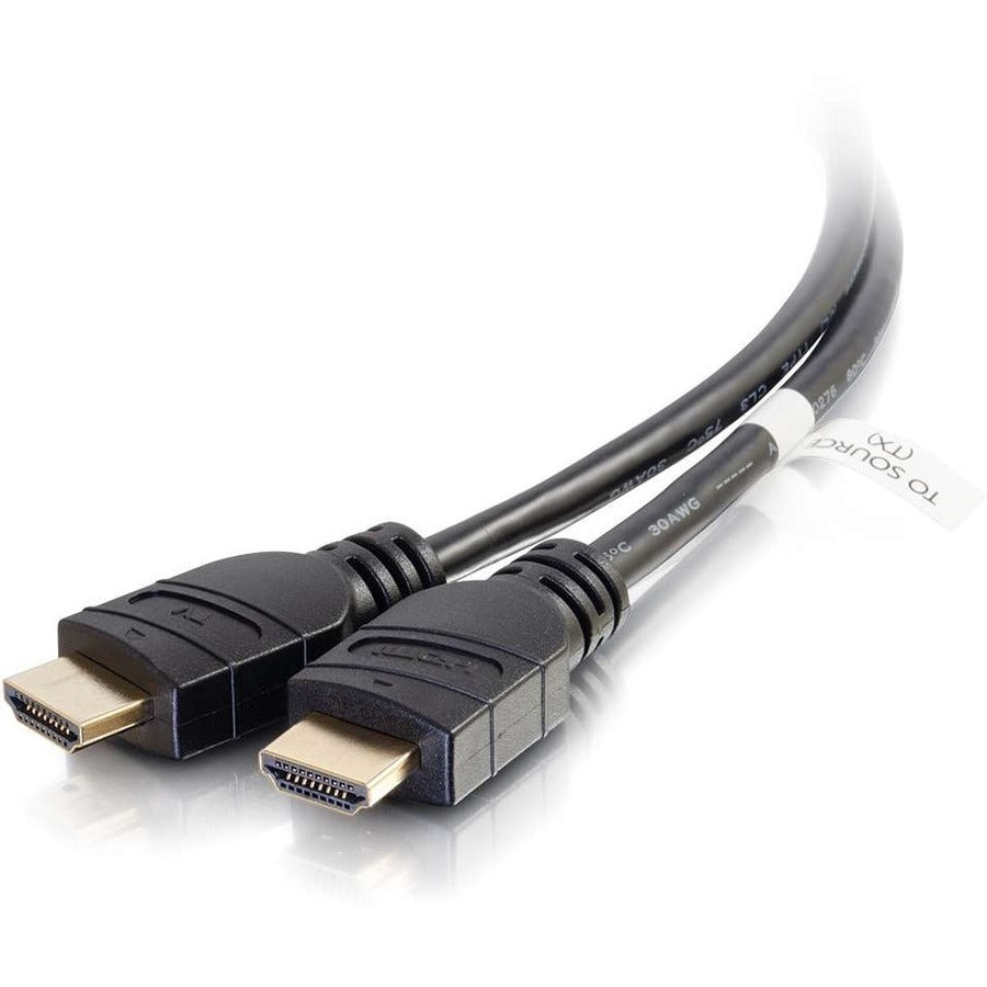 C2G 50ft Active High Speed HDMI Cable - 4K HDMI Cable - In-Wall CL3 Rated - 4K 60Hz - M/M - 41415