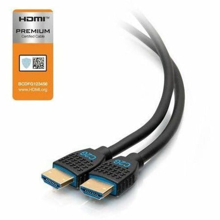 C2G 3ft 4K HDMI Cable with Ethernet - Premium Certified - High Speed - 60Hz - 50181