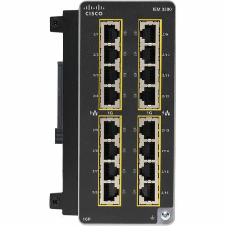 Cisco Catalyst IE3300 Rugged Series Module, 16 Non-PoE Copper - IEM-3300-16T=