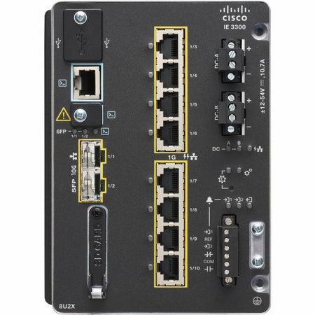 Cisco Catalyst IE-3300-8T2S Rugged Switch - IE-3300-8T2S-E