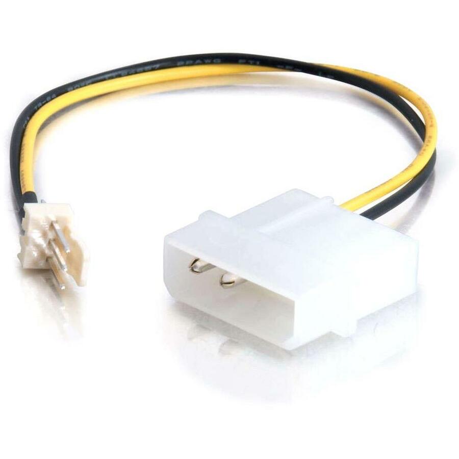 C2G 6in 3-pin Fan to 4-pin Power Adapter Cable - 27077