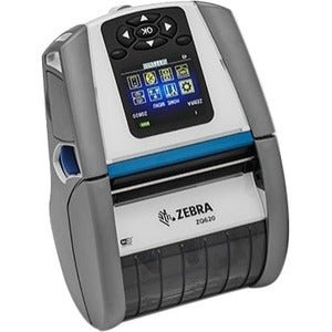 Zebra ZQ620-HC Mobile Direct Thermal Printer - Monochrome - Portable - Receipt Print - USB - Bluetooth - Wireless LAN - Battery Included - ZQ62-HUFA000-00