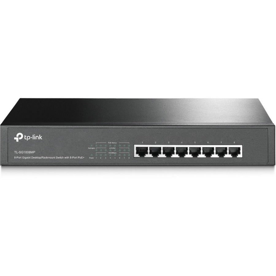 TP-Link TL-SG1008MP - 8-Port Gigabit PoE Switch - TL-SG1008MP