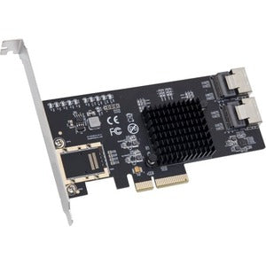 IO Crest 8 Port SATA PCIe x4 Controller Card - SI-PEX40137