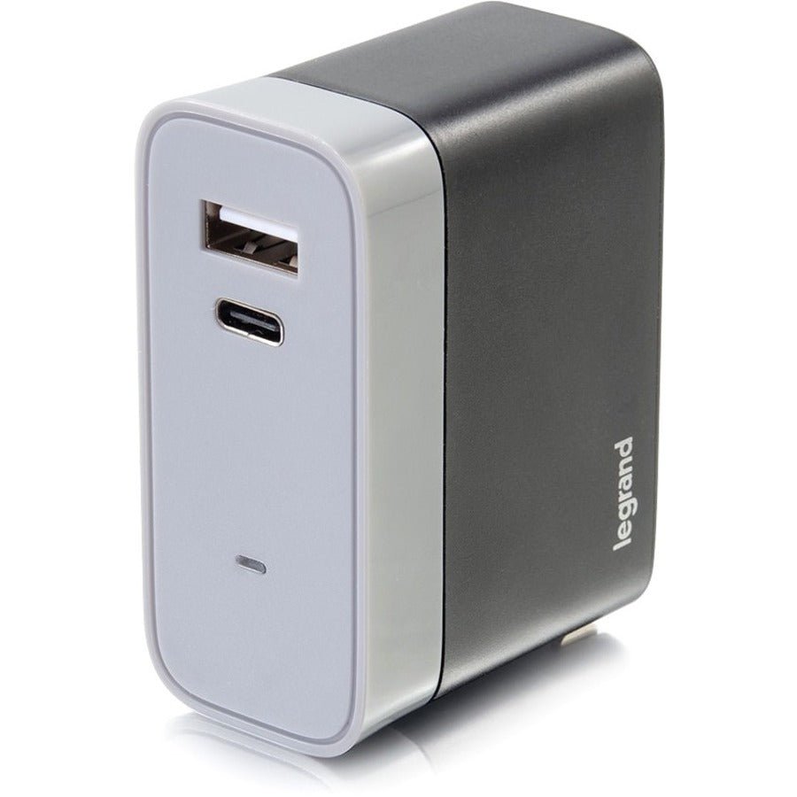 C2G USB C Wall Charger - USB C and USB A Wall Charger - 20280