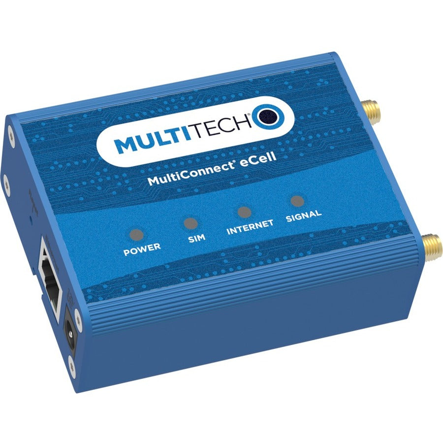 MultiTech MultiConnect eCell MTE-LAT6 Cellular, Ethernet Modem/Wireless Router - TAA Compliant - MTE-LAT6-B07-US