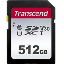 Transcend 512 GB Class 10/UHS-I (U3) SDXC - TS512GSDC300S