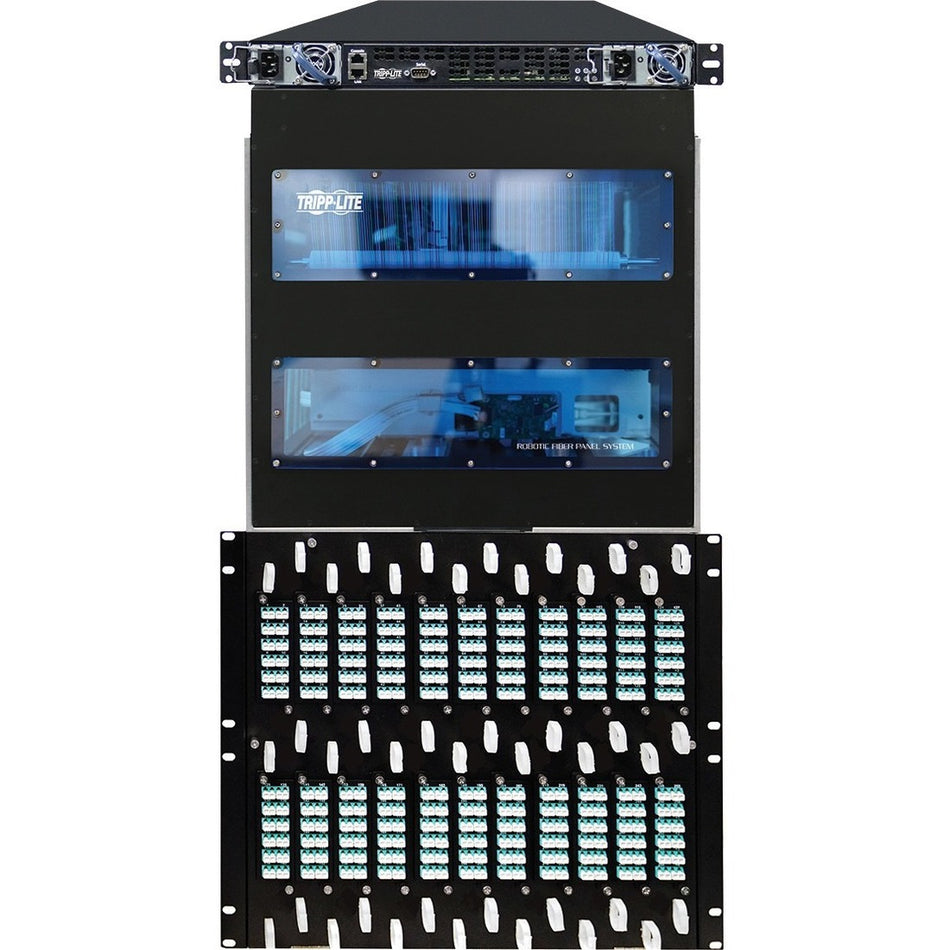 Eaton Robotic Fiber Panel System - 512 Multimode LC Fiber Ports - NRFP-500MM-CP