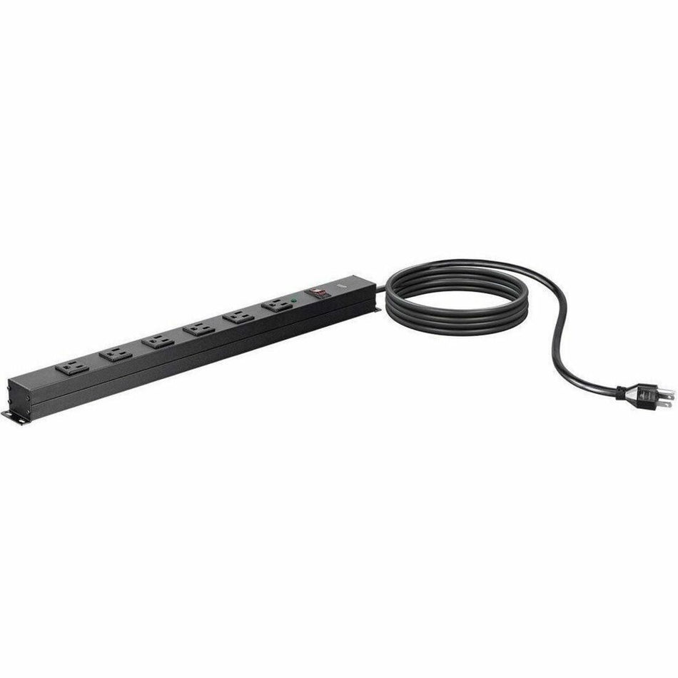 Monoprice 35097 6-Outlets Surge Suppressor/Protector - 35097