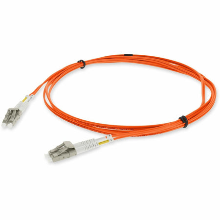 AddOn 4m LC (Male) to LC (Male) Orange OM4 Duplex Fiber OFNR (Riser-Rated) Patch Cable - ADD-LC-LC-4M5OM4-OE