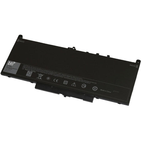 BTI 451-BBSX-BTI 7.6V 54WHR LI-ION BATTERY 1W2Y2, 451-BBSY, MC34Y, 242WD, 5F08V, R1V85, 451-BBSU, GG4FM, WYWJ2, 451-BBSX, J60J5 LATITUDE E7270, E7470 - 451-BBSX-BTI