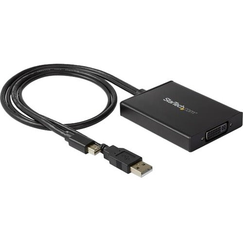 StarTech.com Mini DisplayPort to Dual-Link DVI Adapter - Dual-Link Connectivity - USB Powered - DVI Active Display Converter - Compatible with Windows & Mac - MDP2DVID2