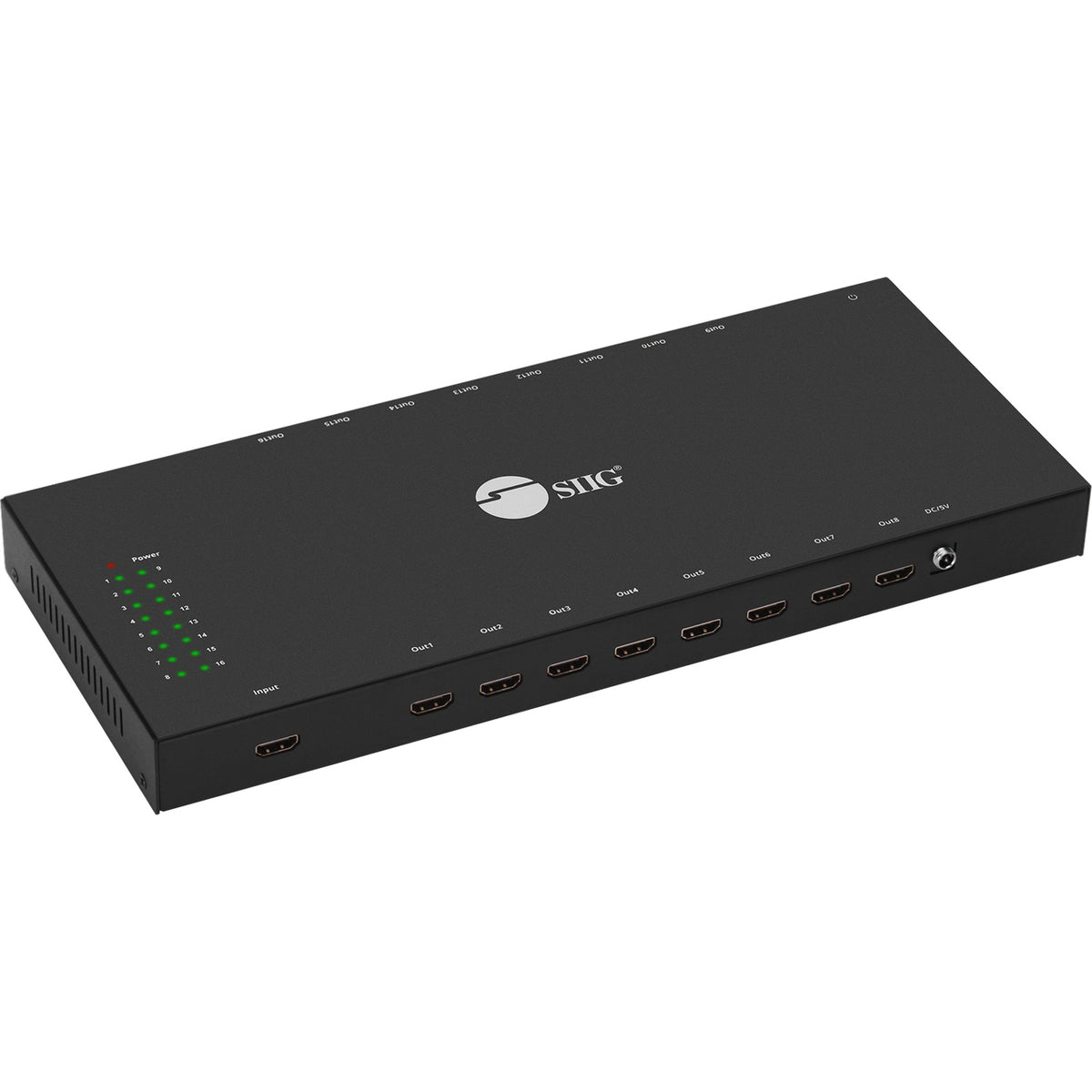 SIIG 1x16 HDMI Splitter with 3D and 4Kx2K - CE-H24Q11-S1