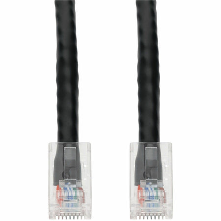 AddOn 7ft Black CAT 5E PVC Ethernet Cable Non-Booted RJ-45 M/M - ADD-7FCAT5ENB-BK