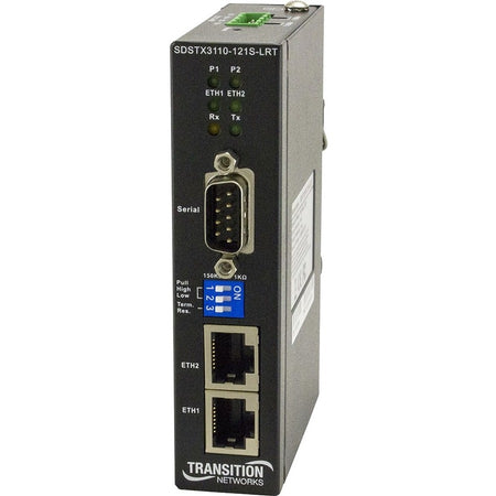 Transition Networks Hardened Slim Serial Device Server - SDSTX3110-121S-LRT