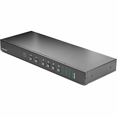 StarTech.com 4x4 HDMI Matrix Switch with Audio and Ethernet Control - 4K 60Hz - HDMI Switcher Box - Rack Mountable - With Remote Ethernet & RS232 Control - VS424HD4K60