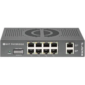 NVT Phybridge FLEX8 Unmanaged Switch - NV-FLX-08-DEMO