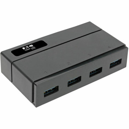 Eaton Tripp Lite Series 4-Port USB 3.x (5Gbps) Hub for Data and USB Charging - USB-A, 2.4A Charging - U360-004-2F