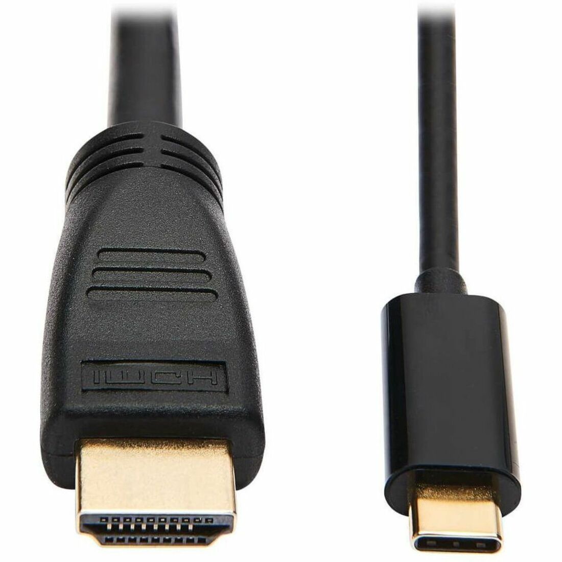 Eaton Tripp Lite Series USB-C to HDMI Active Adapter Cable (M/M), 4K 60 Hz, 4:4:4, HDCP 2.2, Mid-Cable Adapter, Black, 6 ft. (1.8 m) - U444-006-H4K6BM