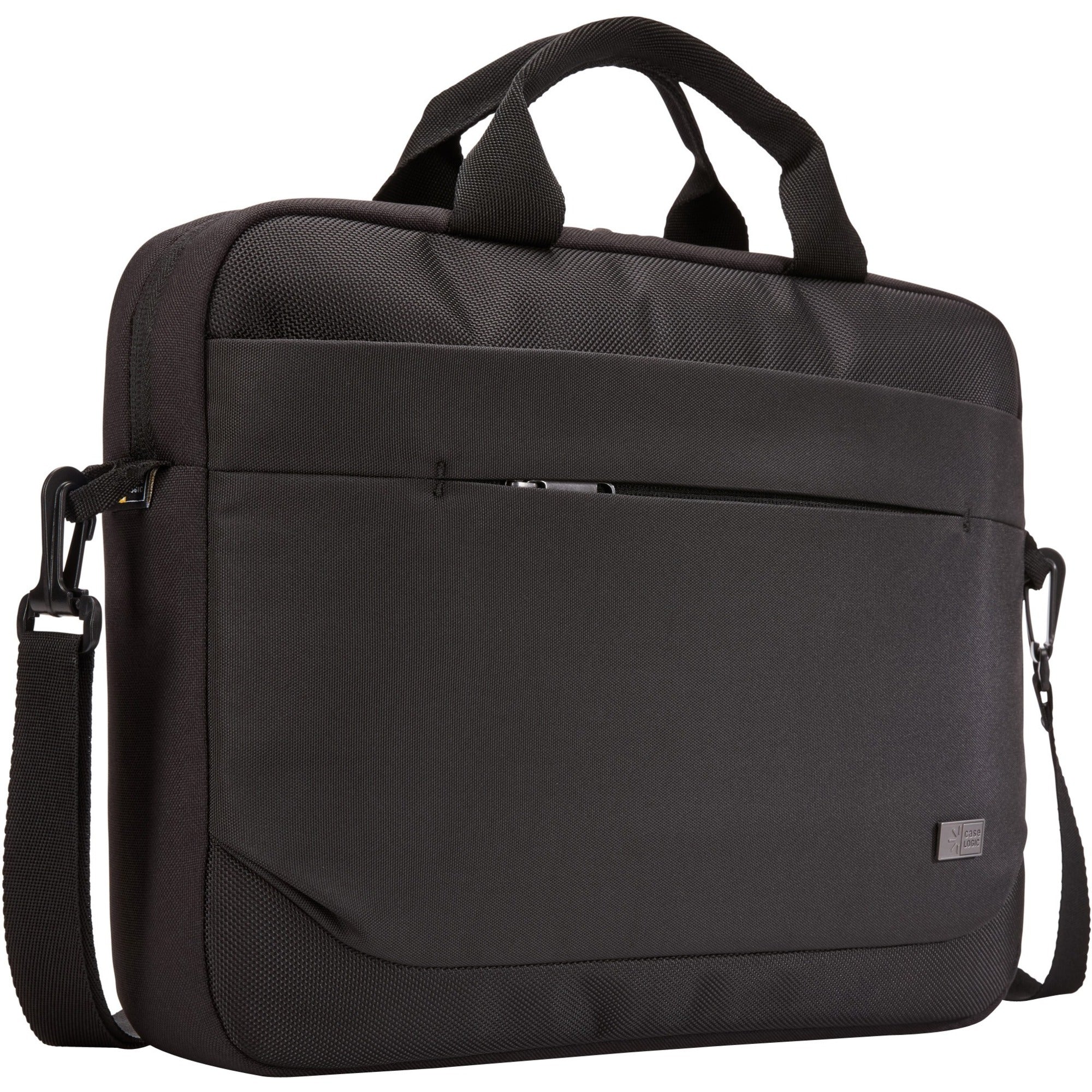 Case Logic Advantage ADVA-114 Carrying Case (Attach&eacute;) for 10.1" to 14" Notebook - Black - 3203986