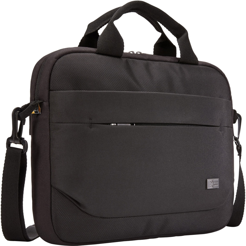 Case Logic Advantage ADVA-111 Carrying Case (Attach&eacute;) for 10.1" to 11.6" Notebook, Tablet PC, Pen, Electronic Device, Cord - Black - 3203984