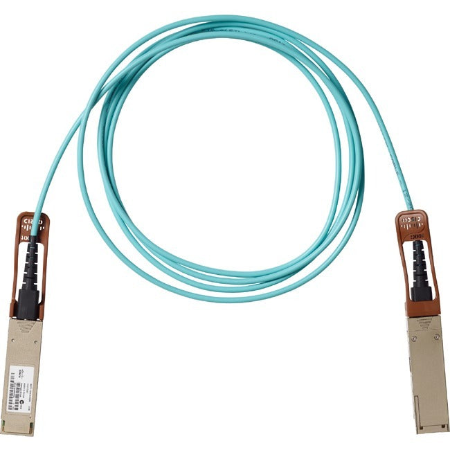 Accortec 100GBase QSFP Active Optical Cable, 20-meter - QSFP-100G-AOC20M-ACC