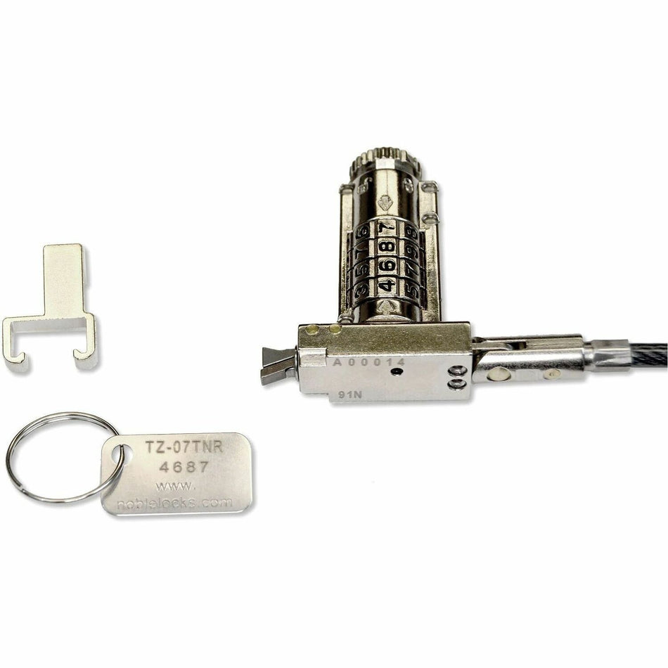 Noble TZ07TNR Compact Combination Wedge Lock Non Resettable - TZ07TNR