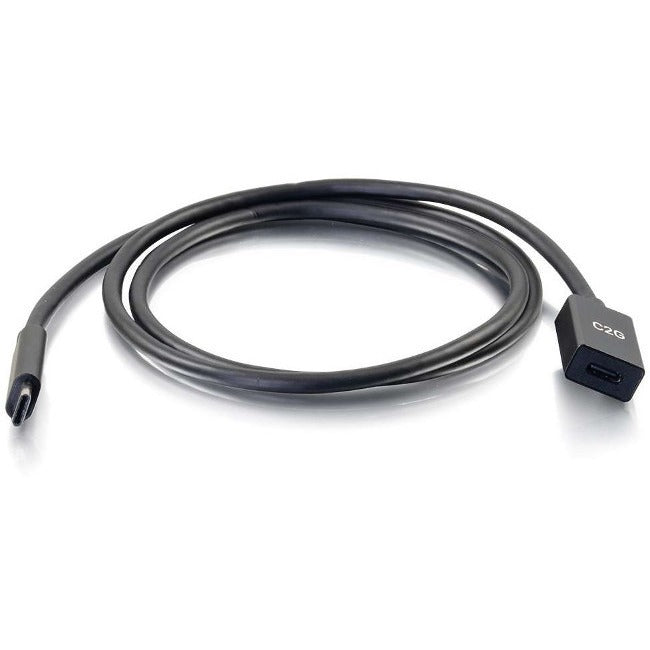C2G 3ft USB C Extension Cable - USB 3.2 - 5Gbps -M/F - 28656