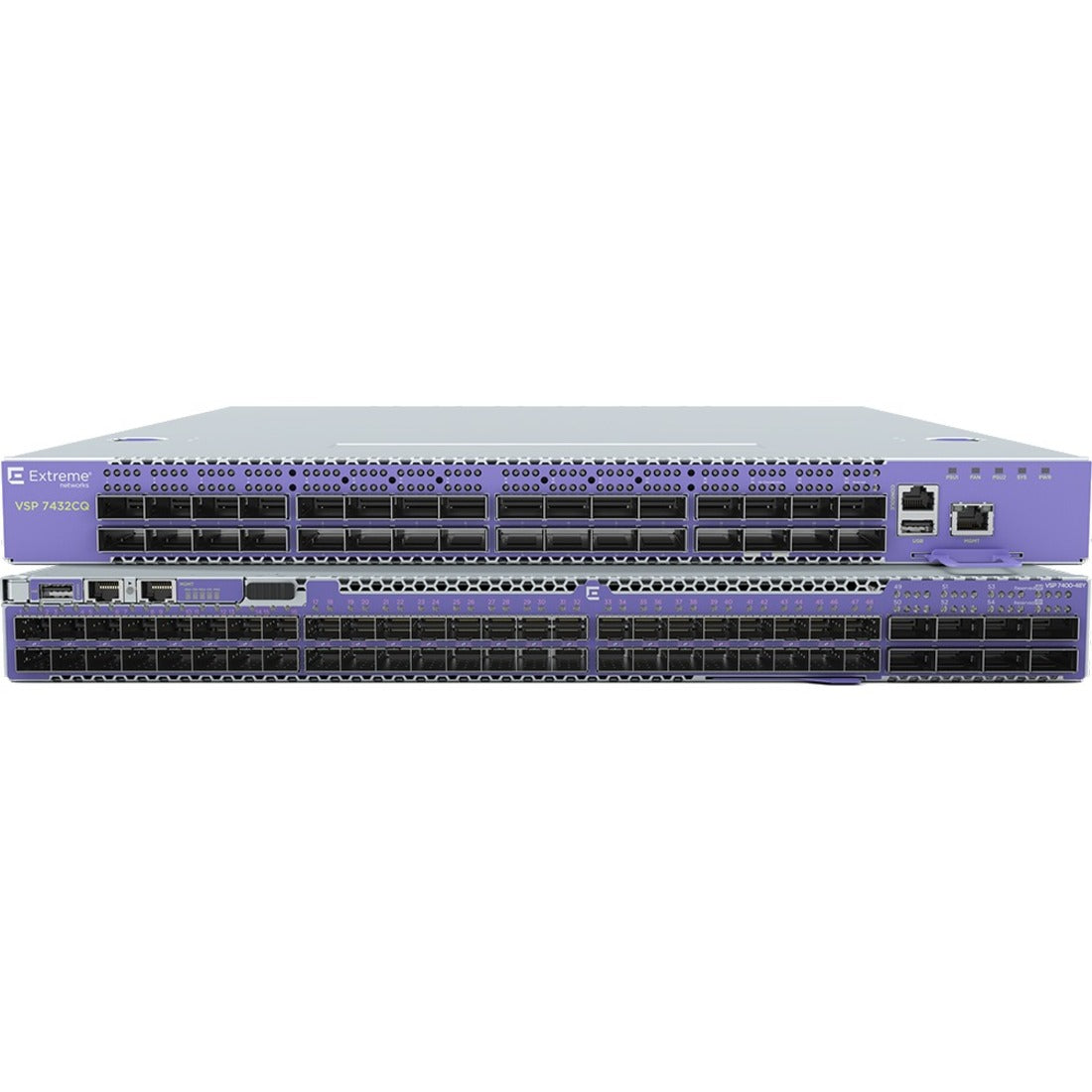 Extreme Networks ExtremeSwitching VSP7400-48Y-8C Ethernet Switch - VSP7400- 48Y-8C-AC-F