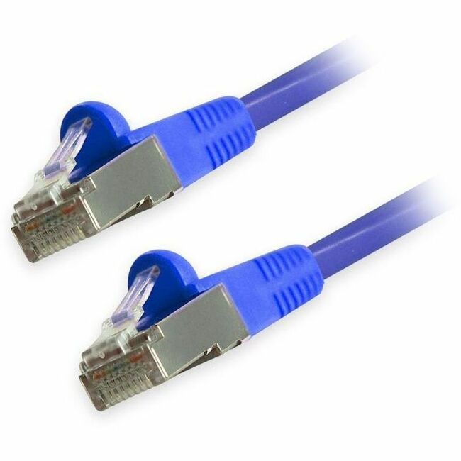 Comprehensive Cat6 Snagless Shielded Ethernet Cables, Blue, 25ft - CAT6STP-25BLU