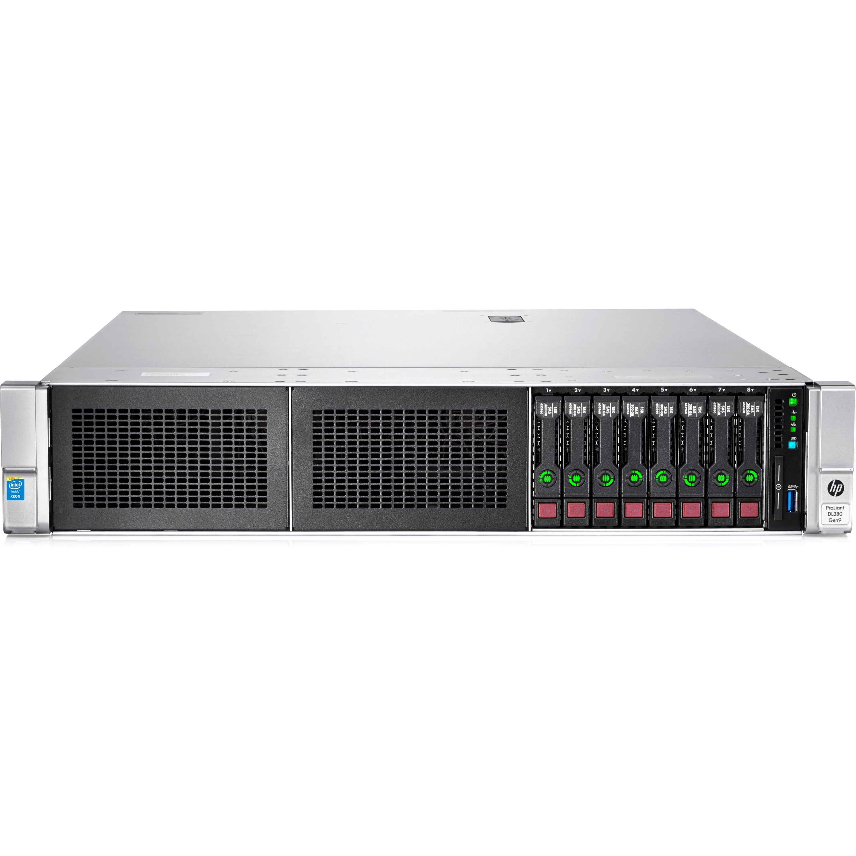 HPE Sourcing ProLiant DL380 G9 2U Rack Server - 2 x Intel Xeon E5-2660 v4 2 GHz - 64 GB RAM - 12Gb/s SAS Controller - 852432-B21