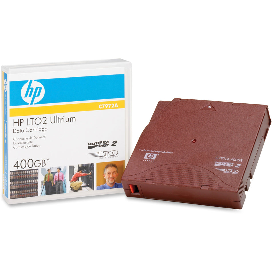 HPE Sourcing LTO Ultrium 2 Tape Cartridge - C7972A