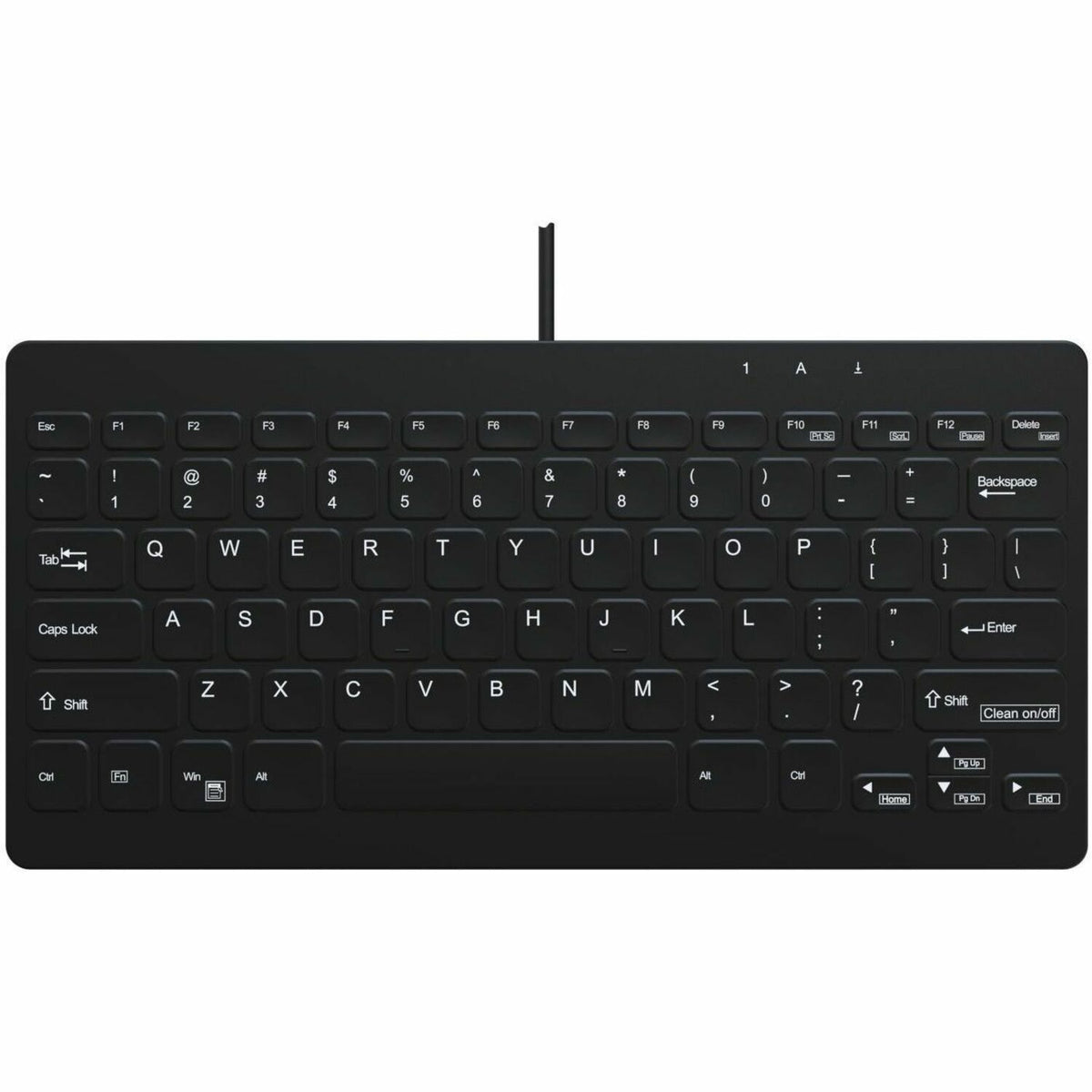 TG3 CK78: Compact Notebook-Style Medical Keyboard - KBA-CK78-BNUN-US