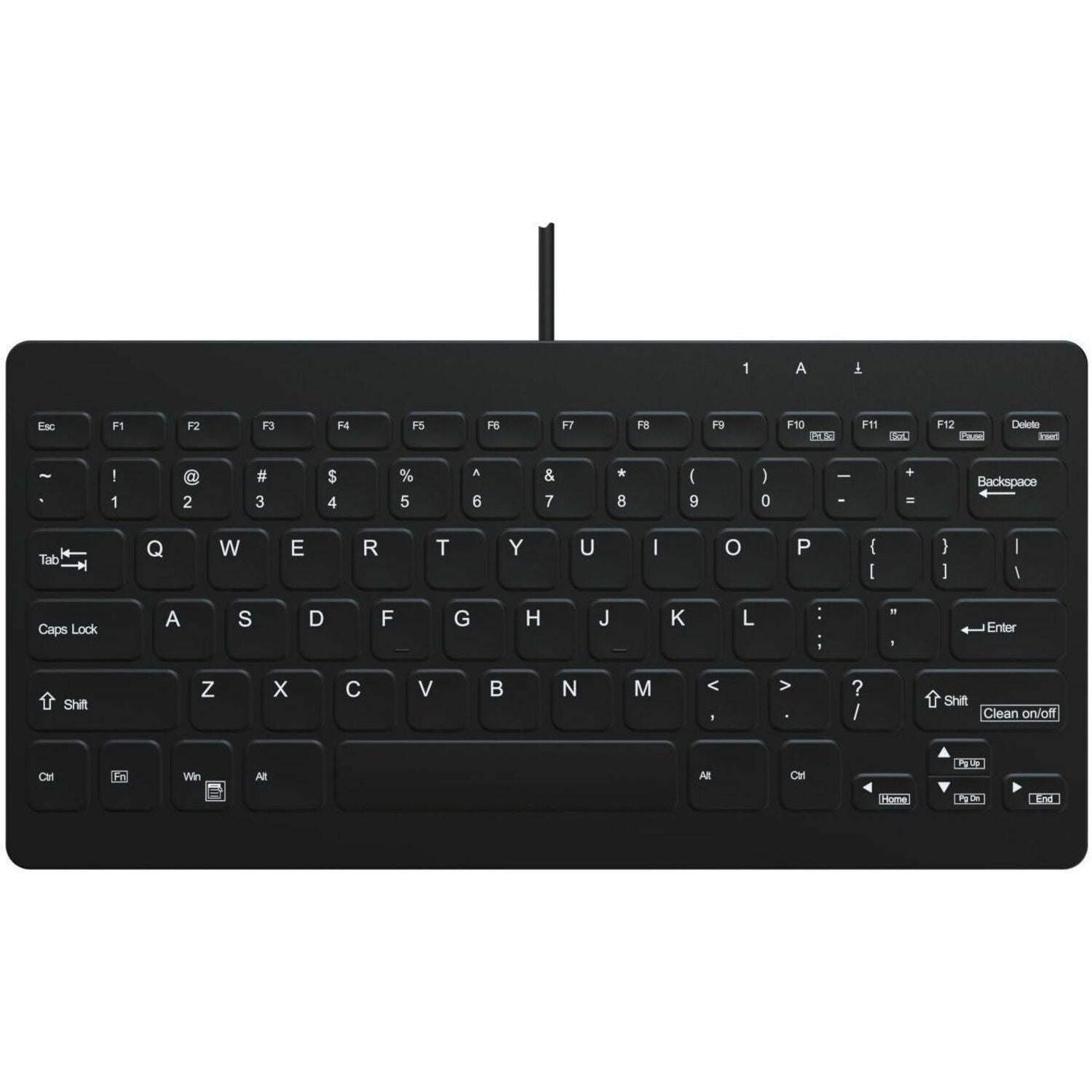 TG3 CK78: Compact Notebook-Style Medical Keyboard - KBA-CK78-BNUN-US